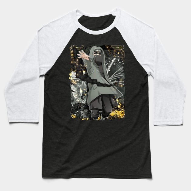 SHINO ABURAME ANIME MERCHANDISE Baseball T-Shirt by julii.draws